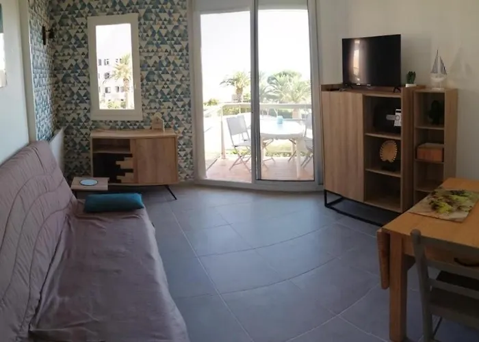 アパート Les Capitelles A Cyprien Avec Acces Direct Plage- Balcon Donnant Splendide Vue Et Piscine *