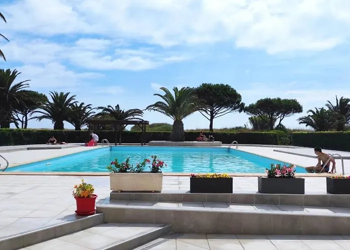 アパート Les Capitelles A Cyprien Avec Acces Direct Plage- Balcon Donnant Splendide Vue Et Piscine